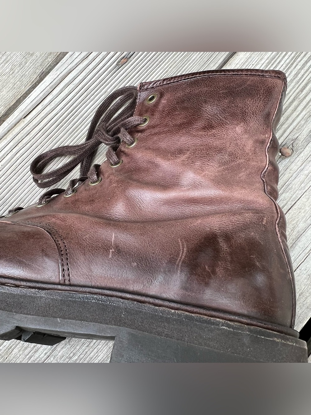 Thursday Combat Boot Size 6.5 Java Brown - Picture 9 of 9